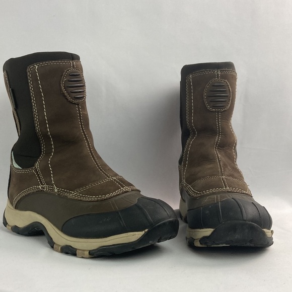 L.L. Bean brown soft leather boots 7 - Picture 2 of 4